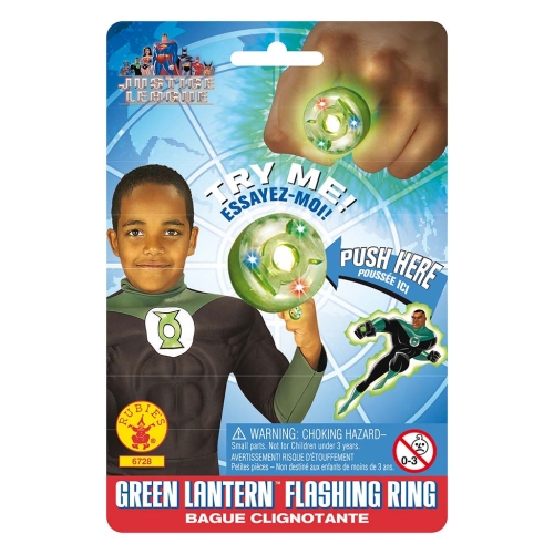 Bague Green Lantern adulte pour 7