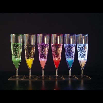 Fl�te Champagne Lumineuse Fluo