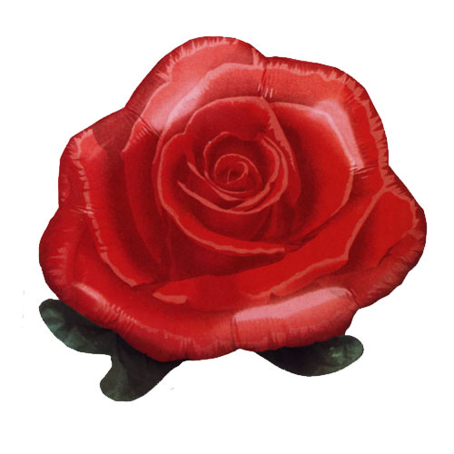 Ballon Rose Rouge Ouverte