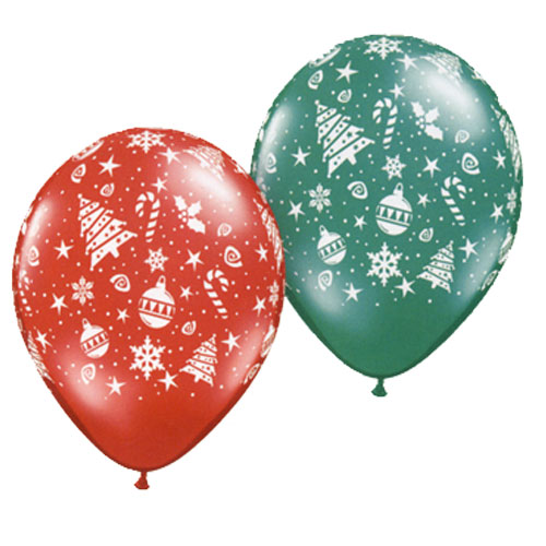 Ballon Noël Décors Tout autour