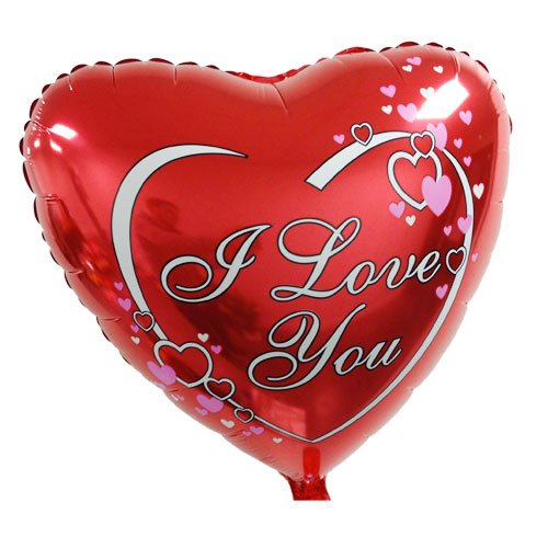 Ballon coeur I love You
