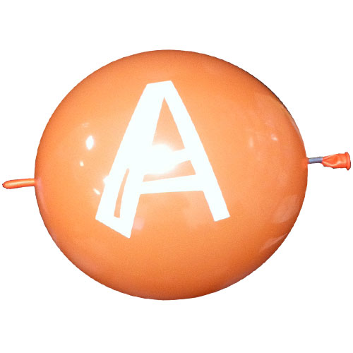 Ballon 26 lettres de l\'Alphabet