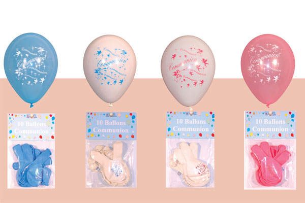 Ballon Communion 1 face Par 100