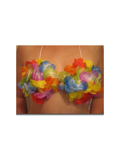 Soutien gorge Hawaïen adulte
