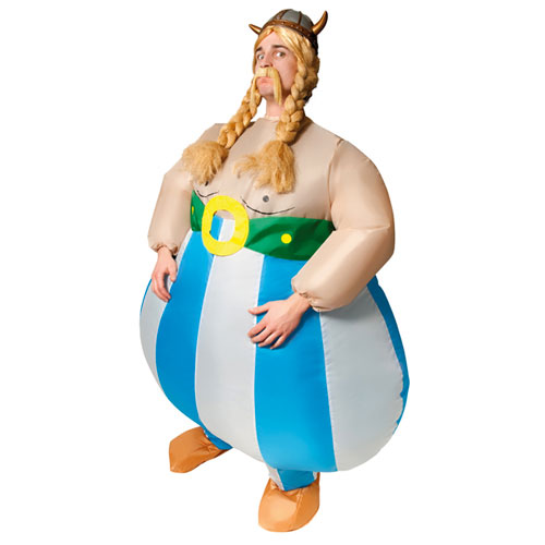 Déguisement gaulois gonflable homme