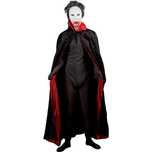 Cape tissu bicolore Halloween