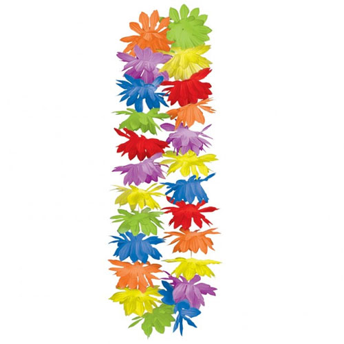 Collier Hawaîen Multicolore