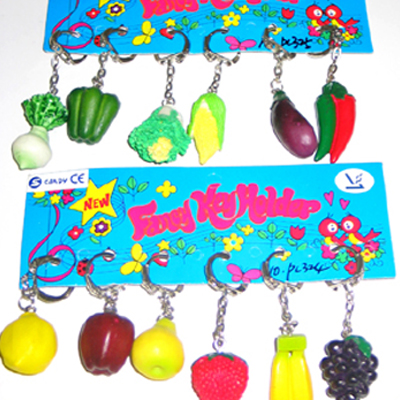 Porte clés Fruits et Légumes