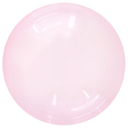 Ballon Bubble Crystal Red