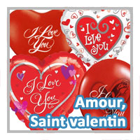 Ballons Love,Saint Valentin
