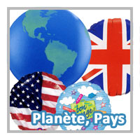 Ballons Plan�te, Pays