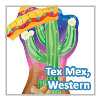Ballons Tex Mex, Western