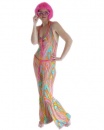 deguisement-D�guisement Adulte Combinaison Hippie Femme