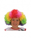 Perruque Enfant Pop Clown Multicolore au meilleur prix
