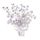 Centre de table mariage bouquet irisé
