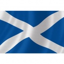 Drapeau Ecosse de façade en polyester