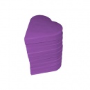 confettis-Confettis de Scène Coeur en Tube 100g