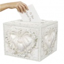 Tirelire mariage décorée 30x30cm au meilleur prix