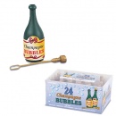 Bulles à savon bouteille de champagne au meilleur prix