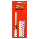 Bougie Musicale - Blister Comprenant Socle + 4 Bougies au meilleur prix