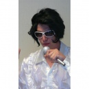 Perruque Elvis + Lunettes + Micro
