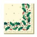 Serviettes en papier décoration noël