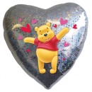 ballon message-Ballon Coeur Winnie