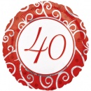 Ballon Rond 40 Rouge au meilleur prix