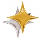Ballon Etoile Design Argent au meilleur prix