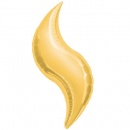 Ballon Flamme Or