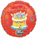 anniversaire-Ballon Happy Birthday Enregistrable