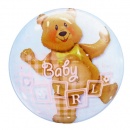 Ballon Double Bubble Ourson Fille au meilleur prix