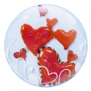 Ballon Double Bubble Lovely Coeur au meilleur prix