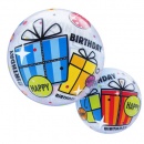 Ballon Bubble Happy Birthday avec Cadeaux au meilleur prix