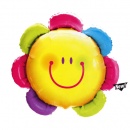 Ballon Smiley Fleur
