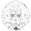 mariage-Ballon Lever un Toast