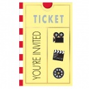 Cartes d'invitation Hollywood