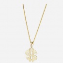 Collier Dollar 8 cm au meilleur prix
