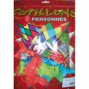 cotillons-Pochette cotillons 5 personnes SUPER PROMO sans boules