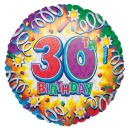 Ballon Rond 30 Birthday au meilleur prix