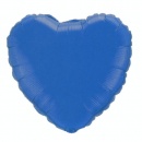 mariage-Ballon Mylar  Coeur Bleu ( Blue)
