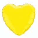 Ballon Mylar Coeur Jaune (Yellow) au meilleur prix
