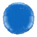 Ballon Mylar Rond Bleu