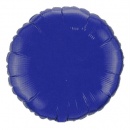 Ballon Mylar Rond Bleu Foncé (Dark Blue)