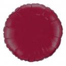 Ballon Mylar Rond Bordeaux (Burgundy) au meilleur prix