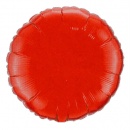 Ballon Mylar Rond Rouge (Ruby Red)