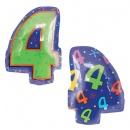 Ballon Anniversaire Chiffre 4 au meilleur prix