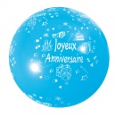 Ballon Géant Joyeux Anniversaire tout autour au meilleur prix