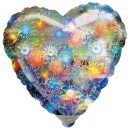 Ballon Mylar Coeur Holographique au meilleur prix