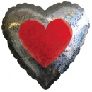mariage-Ballon Coeur Hologramme